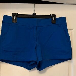 J. Crew Size 10 Vibrant Blue Women's Shorts